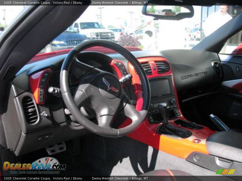 2005 Chevrolet Corvette Coupe Victory Red / Ebony Photo #9