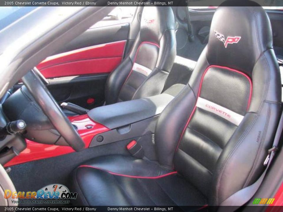 2005 Chevrolet Corvette Coupe Victory Red / Ebony Photo #10