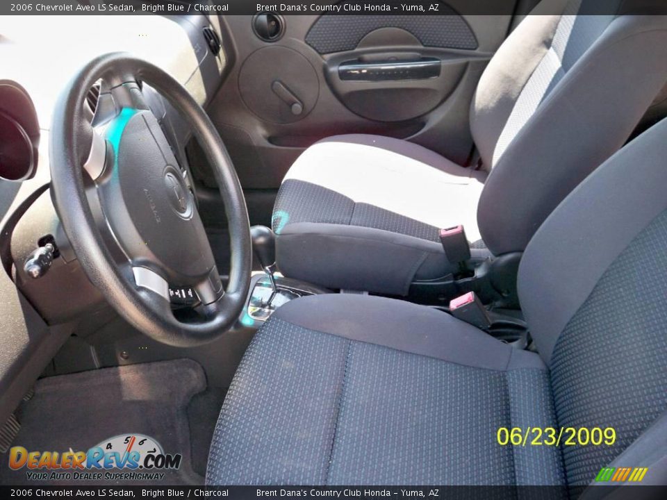 2006 Chevrolet Aveo LS Sedan Bright Blue / Charcoal Photo #4