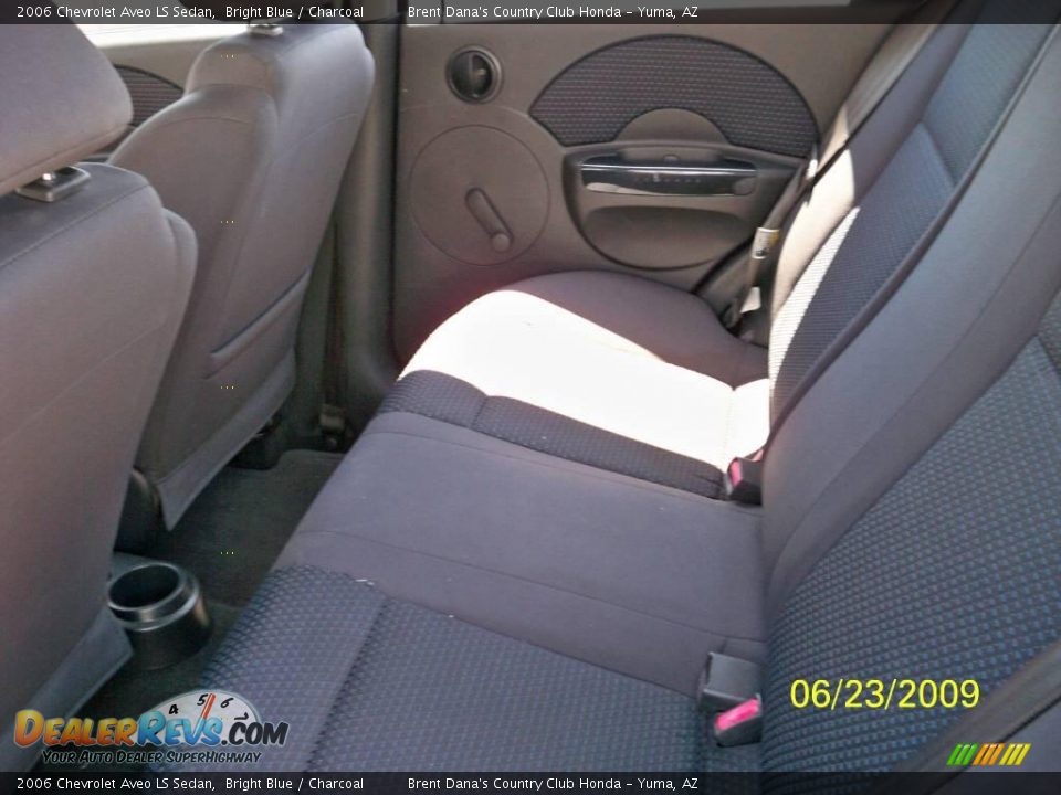 2006 Chevrolet Aveo LS Sedan Bright Blue / Charcoal Photo #5