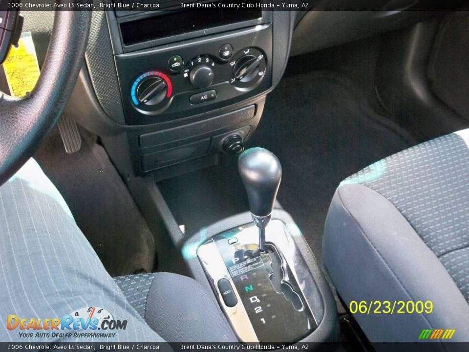 2006 Chevrolet Aveo LS Sedan Bright Blue / Charcoal Photo #7