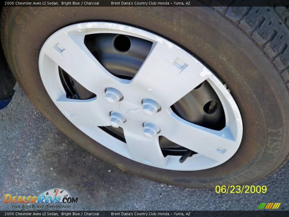 2006 Chevrolet Aveo LS Sedan Bright Blue / Charcoal Photo #8