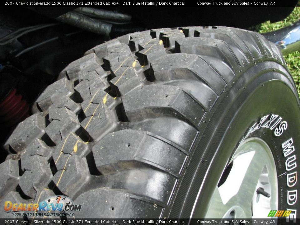 2007 Chevrolet Silverado 1500 Classic Z71 Extended Cab 4x4 Dark Blue Metallic / Dark Charcoal Photo #19