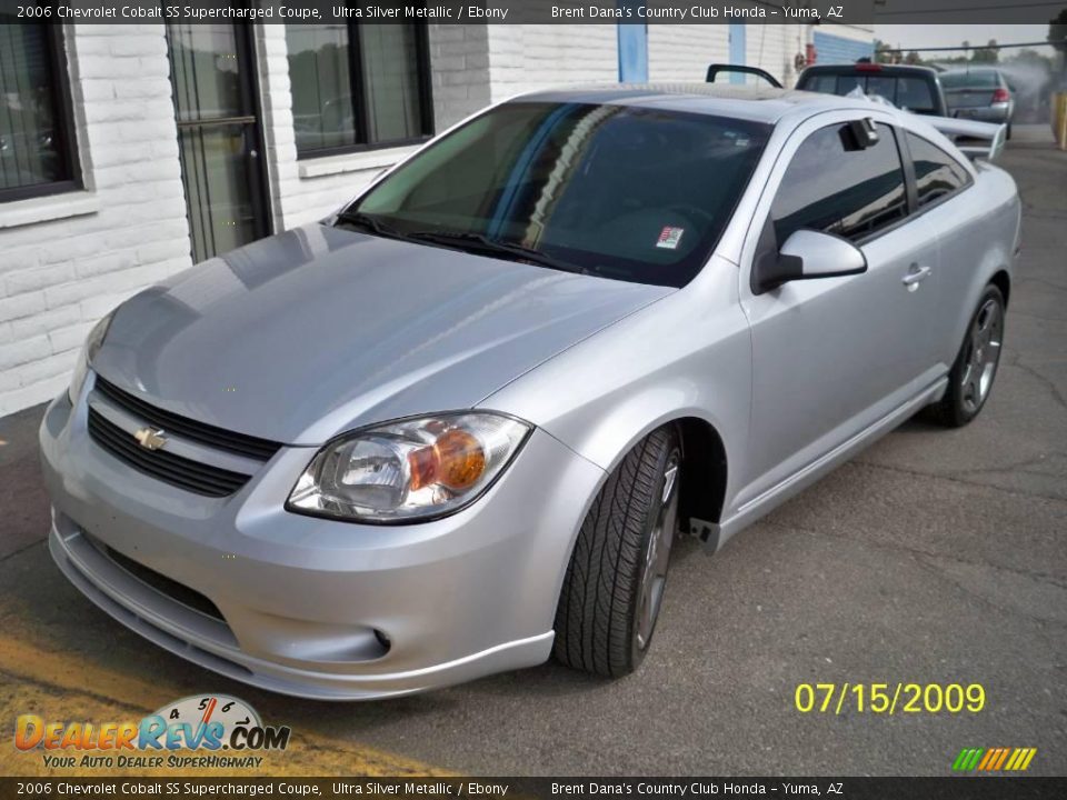 2006 Chevrolet Cobalt SS Supercharged Coupe Ultra Silver Metallic / Ebony Photo #1