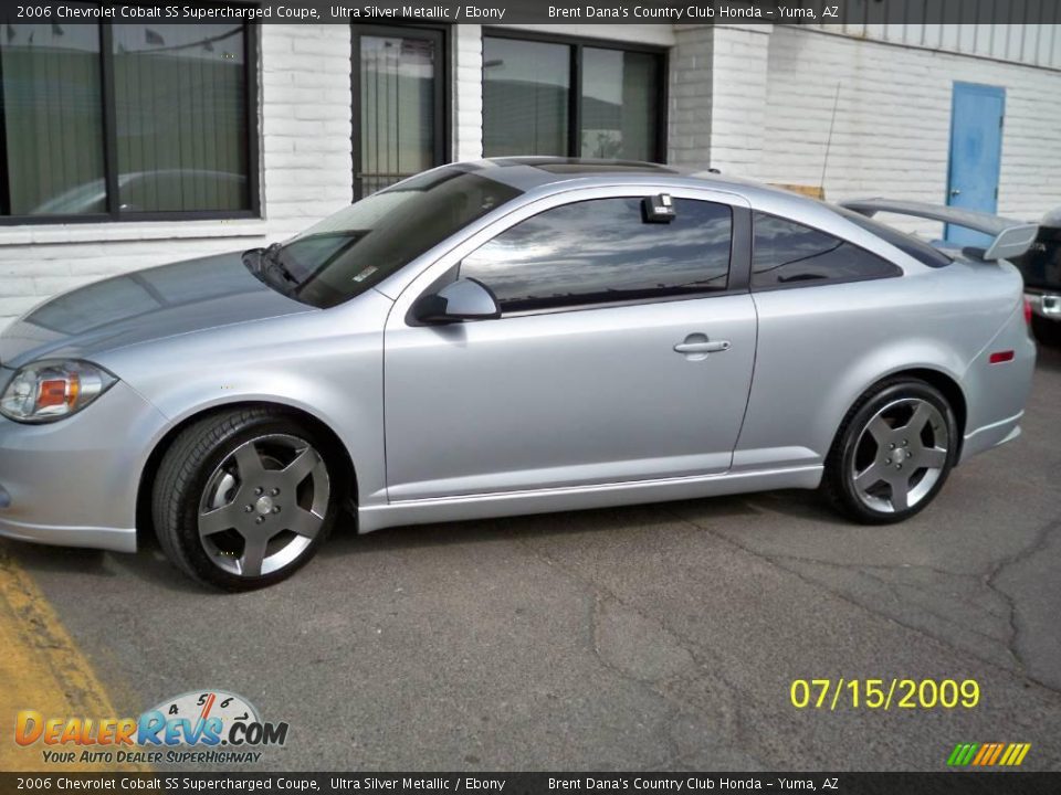 2006 Chevrolet Cobalt SS Supercharged Coupe Ultra Silver Metallic / Ebony Photo #2