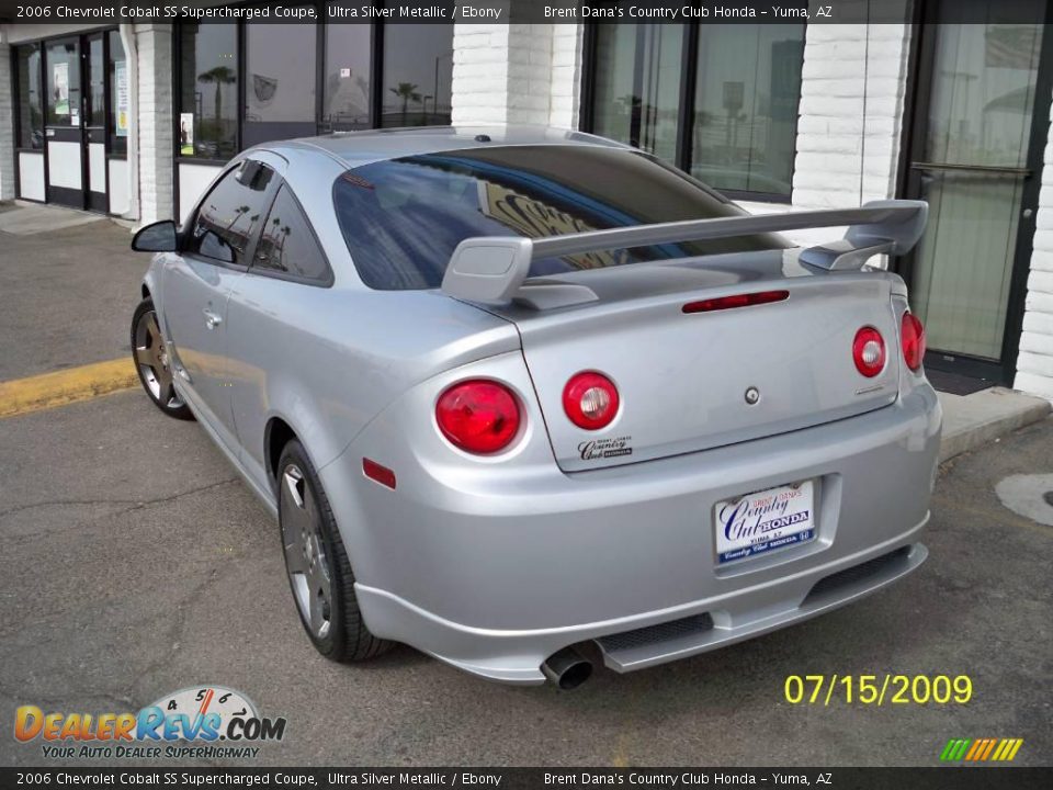 2006 Chevrolet Cobalt SS Supercharged Coupe Ultra Silver Metallic / Ebony Photo #3