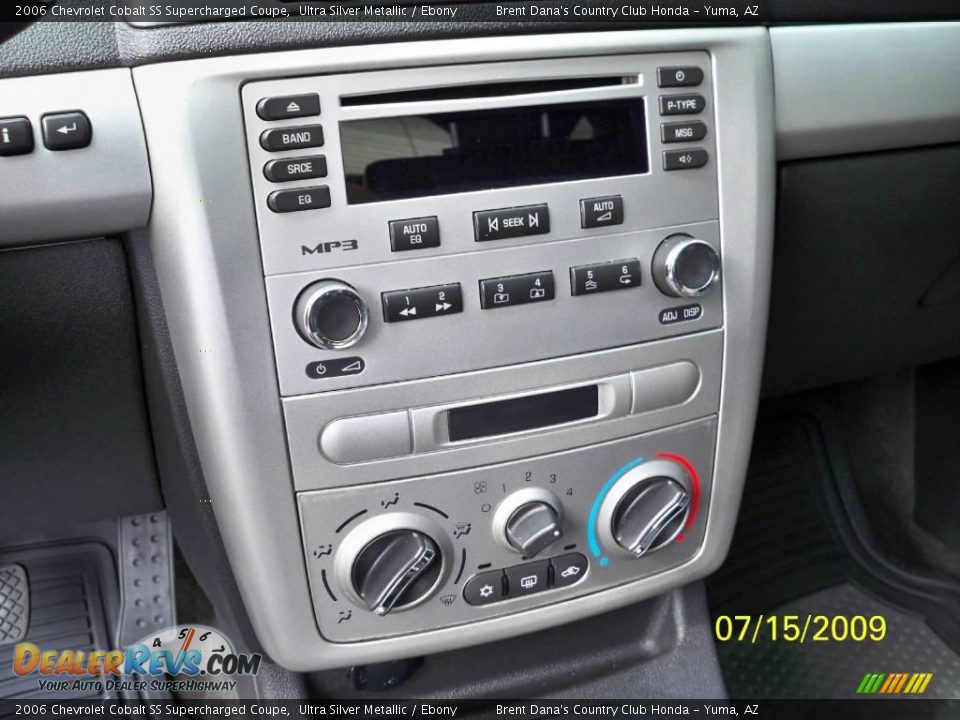2006 Chevrolet Cobalt SS Supercharged Coupe Ultra Silver Metallic / Ebony Photo #7
