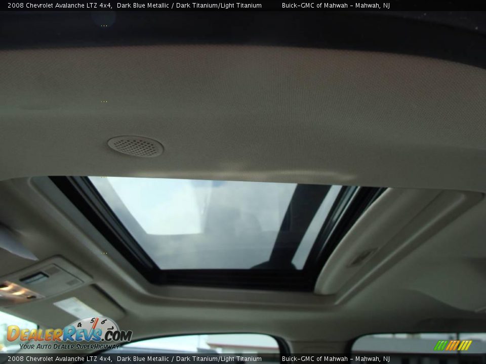 2008 Chevrolet Avalanche LTZ 4x4 Dark Blue Metallic / Dark Titanium/Light Titanium Photo #10