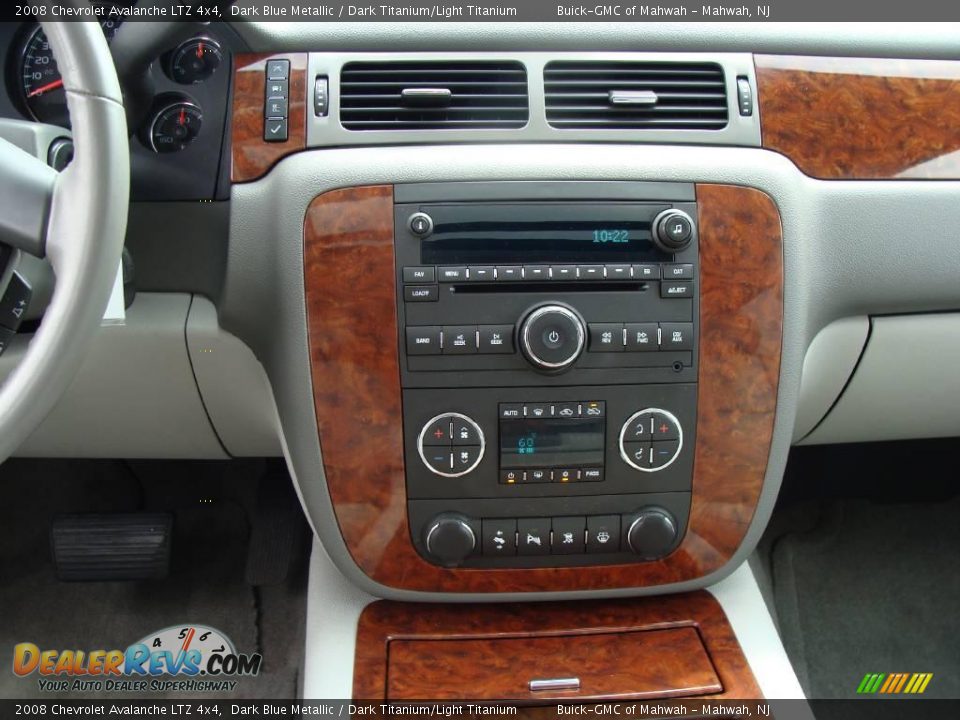 2008 Chevrolet Avalanche LTZ 4x4 Dark Blue Metallic / Dark Titanium/Light Titanium Photo #16