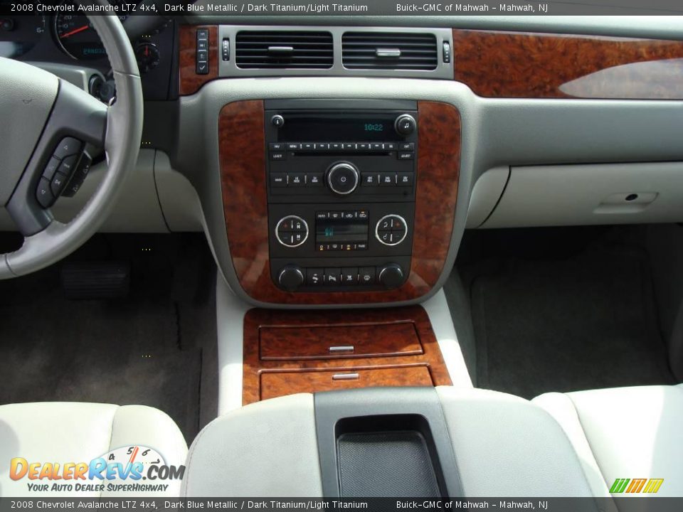 2008 Chevrolet Avalanche LTZ 4x4 Dark Blue Metallic / Dark Titanium/Light Titanium Photo #17