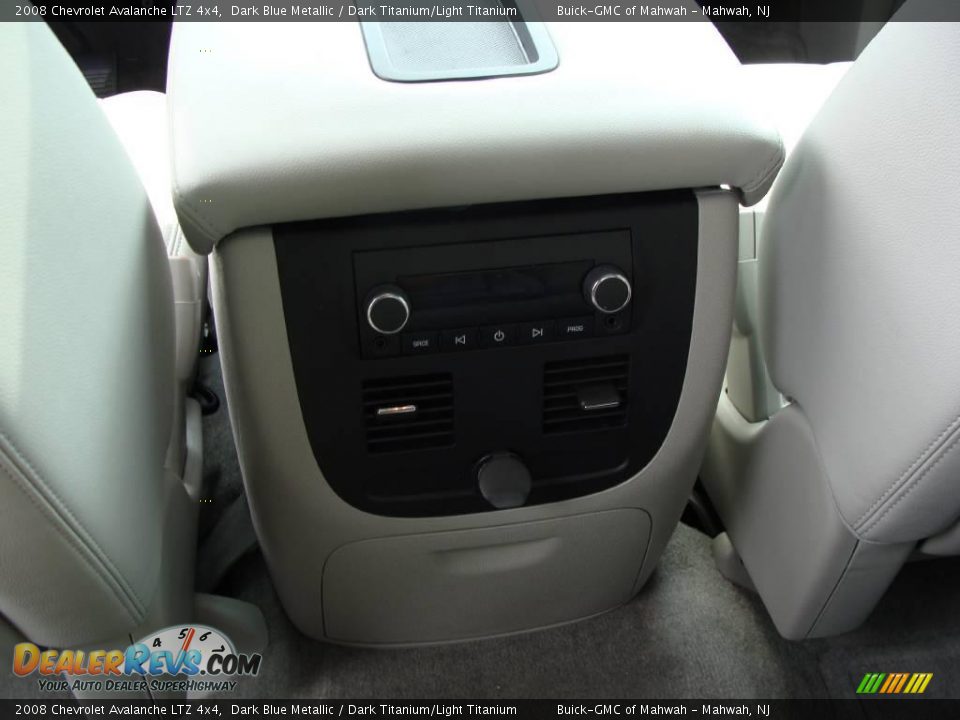 2008 Chevrolet Avalanche LTZ 4x4 Dark Blue Metallic / Dark Titanium/Light Titanium Photo #18