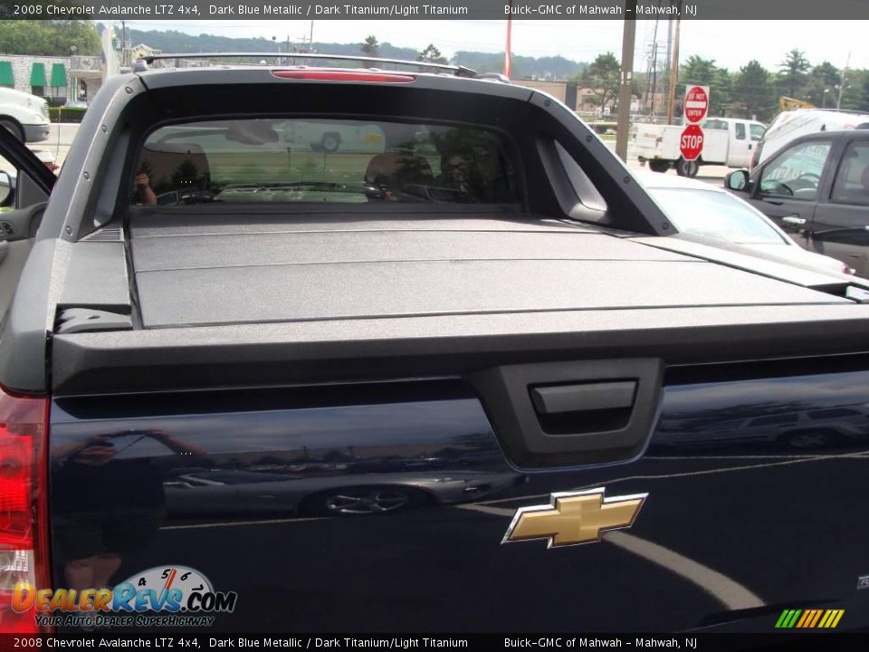 2008 Chevrolet Avalanche LTZ 4x4 Dark Blue Metallic / Dark Titanium/Light Titanium Photo #21