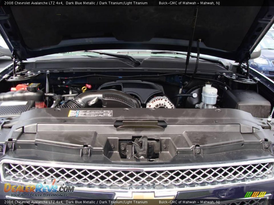 2008 Chevrolet Avalanche LTZ 4x4 Dark Blue Metallic / Dark Titanium/Light Titanium Photo #22