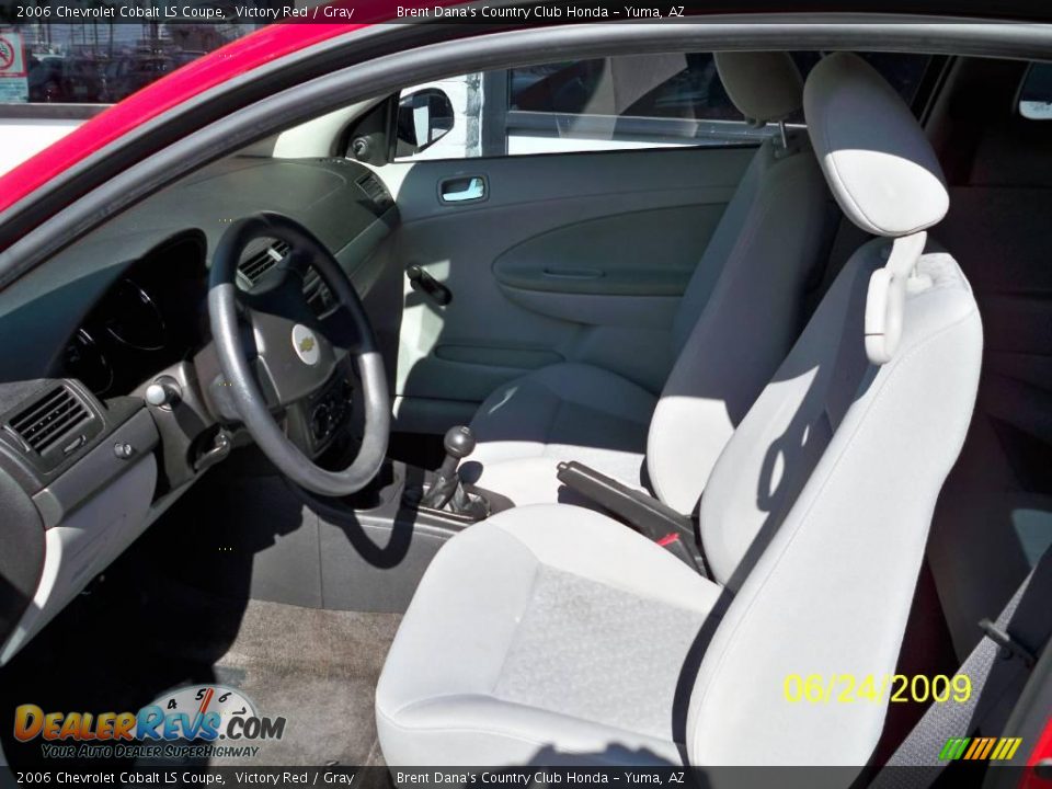 2006 Chevrolet Cobalt LS Coupe Victory Red / Gray Photo #5