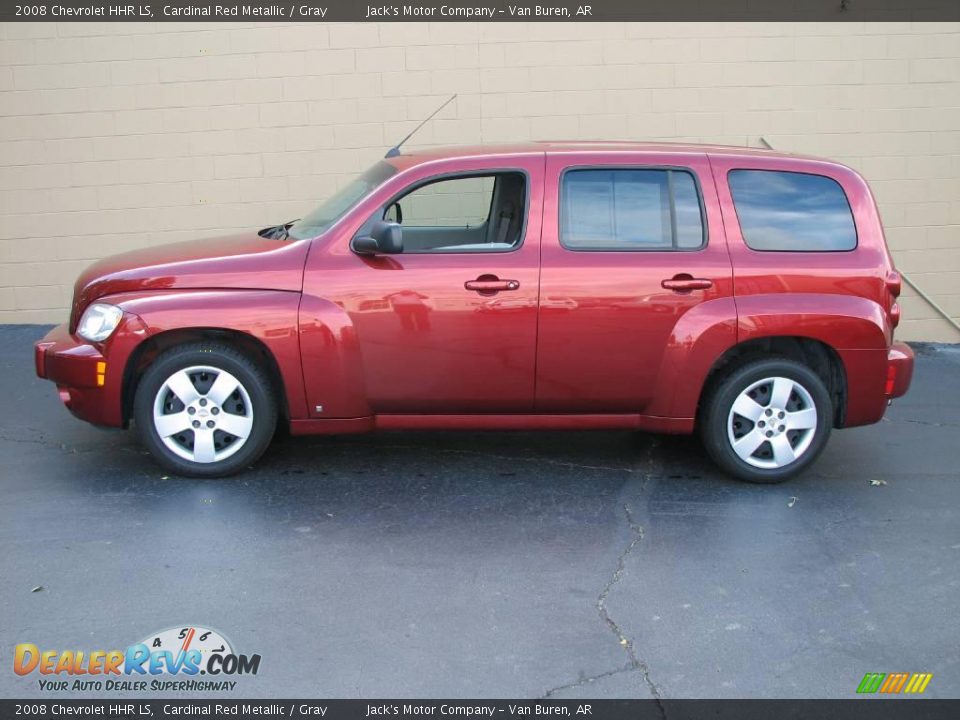2008 Chevrolet HHR LS Cardinal Red Metallic / Gray Photo #1