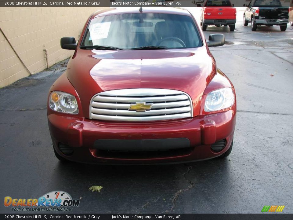 2008 Chevrolet HHR LS Cardinal Red Metallic / Gray Photo #3