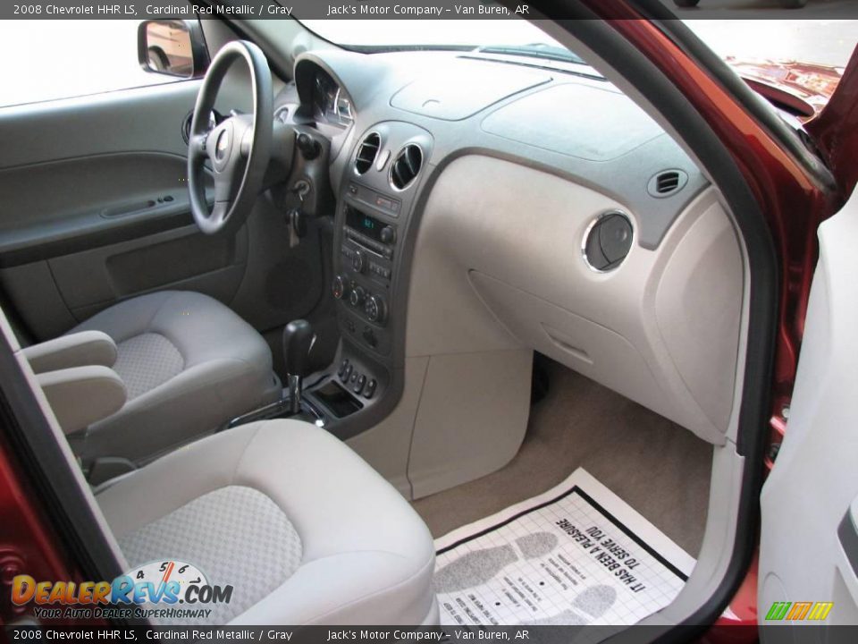 2008 Chevrolet HHR LS Cardinal Red Metallic / Gray Photo #7