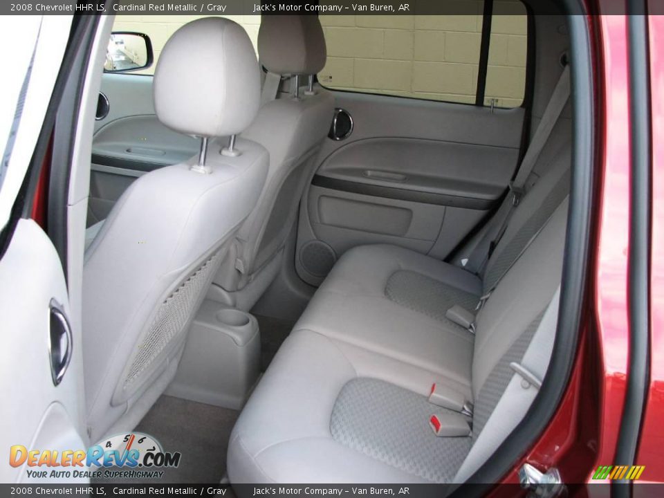 2008 Chevrolet HHR LS Cardinal Red Metallic / Gray Photo #9