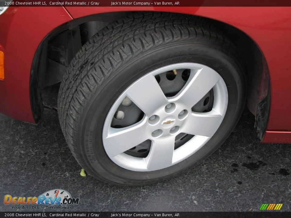 2008 Chevrolet HHR LS Cardinal Red Metallic / Gray Photo #12