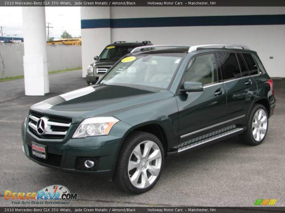 2010 Mercedes-Benz GLK 350 4Matic Jade Green Metallic / Almond/Black Photo #1