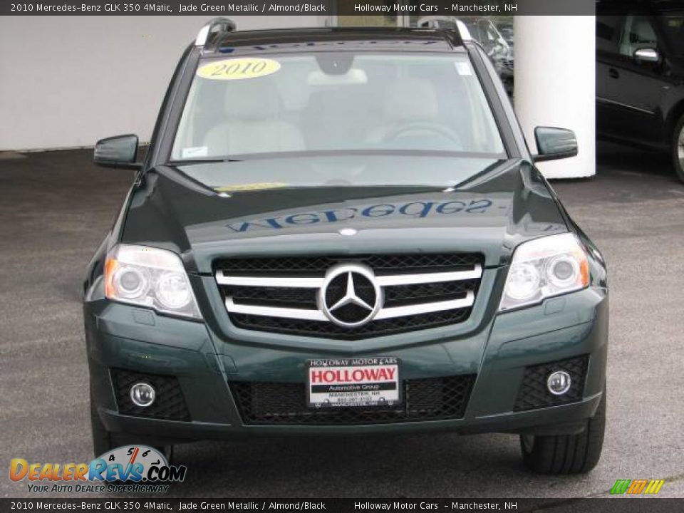 2010 Mercedes-Benz GLK 350 4Matic Jade Green Metallic / Almond/Black Photo #2