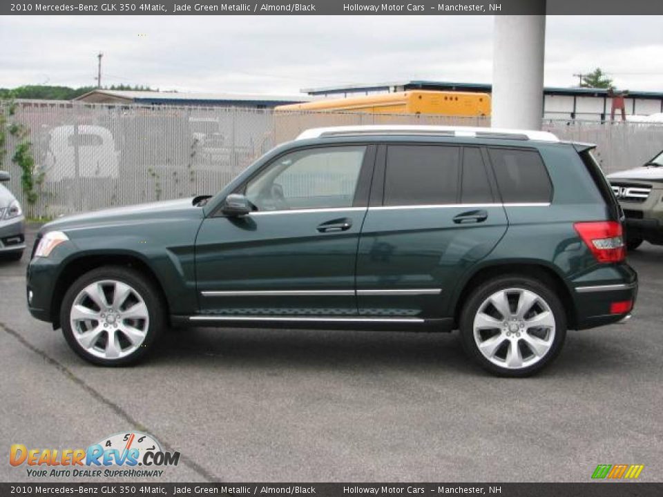 2010 Mercedes-Benz GLK 350 4Matic Jade Green Metallic / Almond/Black Photo #3