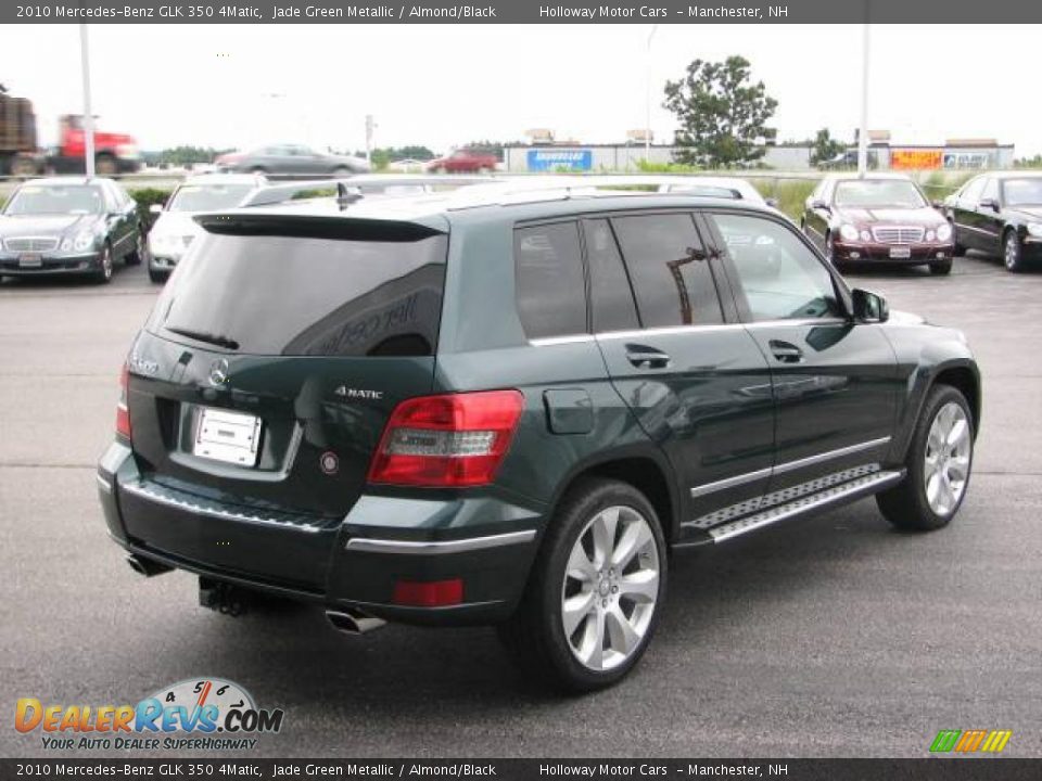 2010 Mercedes-Benz GLK 350 4Matic Jade Green Metallic / Almond/Black Photo #5