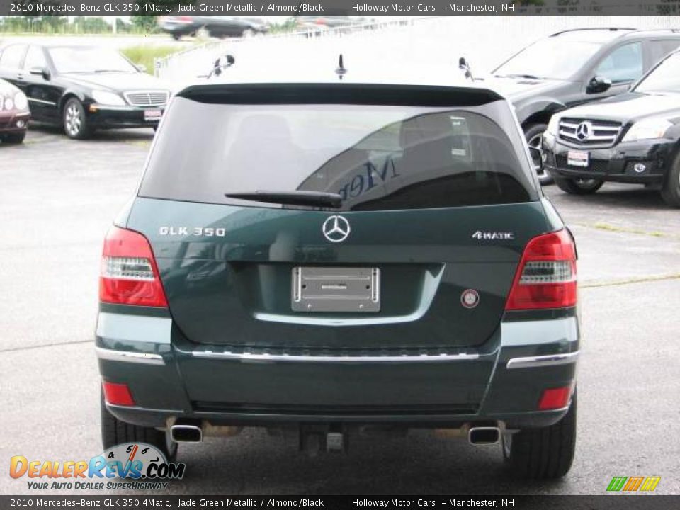 2010 Mercedes-Benz GLK 350 4Matic Jade Green Metallic / Almond/Black Photo #6