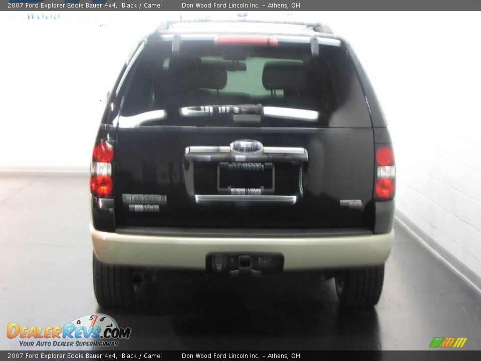 2007 Ford Explorer Eddie Bauer 4x4 Black / Camel Photo #7