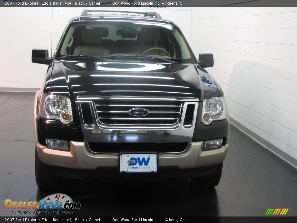 2007 Ford Explorer Eddie Bauer 4x4 Black / Camel Photo #8