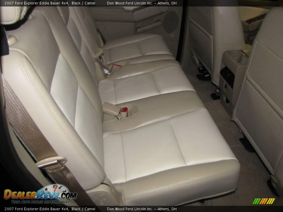 2007 Ford Explorer Eddie Bauer 4x4 Black / Camel Photo #15