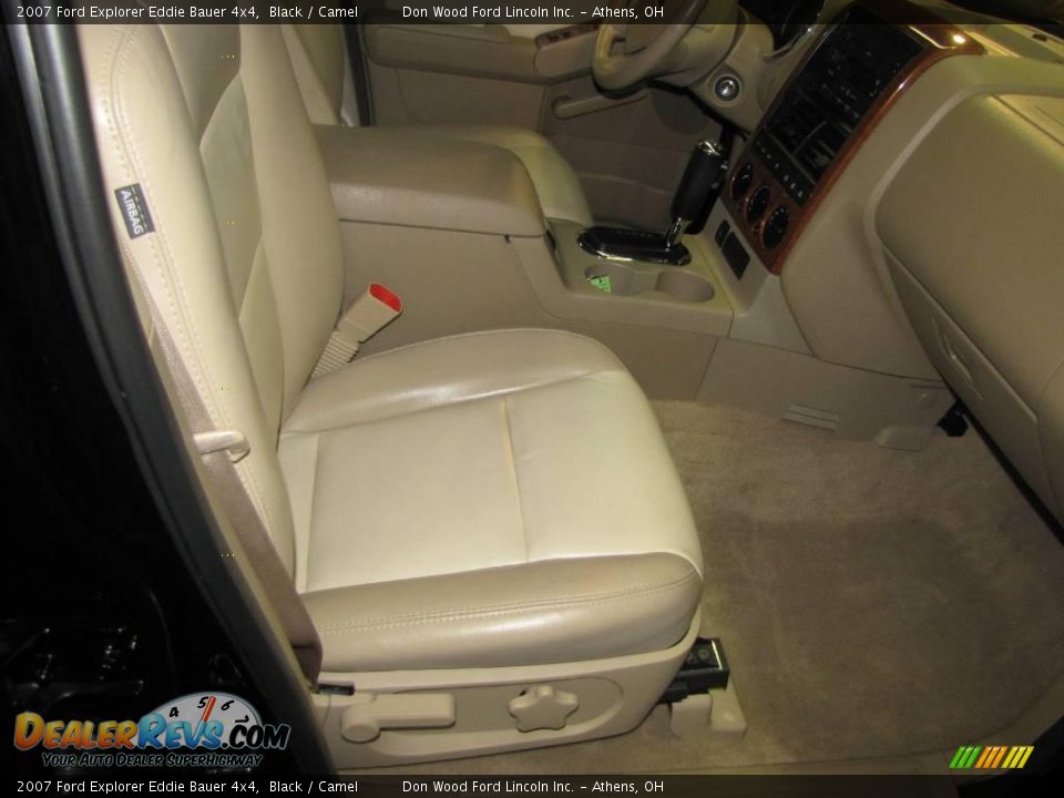 2007 Ford Explorer Eddie Bauer 4x4 Black / Camel Photo #17