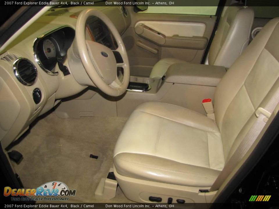 2007 Ford Explorer Eddie Bauer 4x4 Black / Camel Photo #18