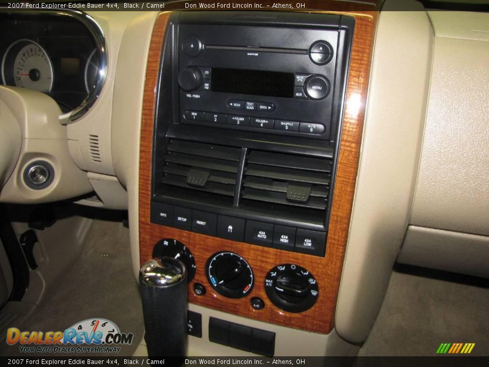2007 Ford Explorer Eddie Bauer 4x4 Black / Camel Photo #21