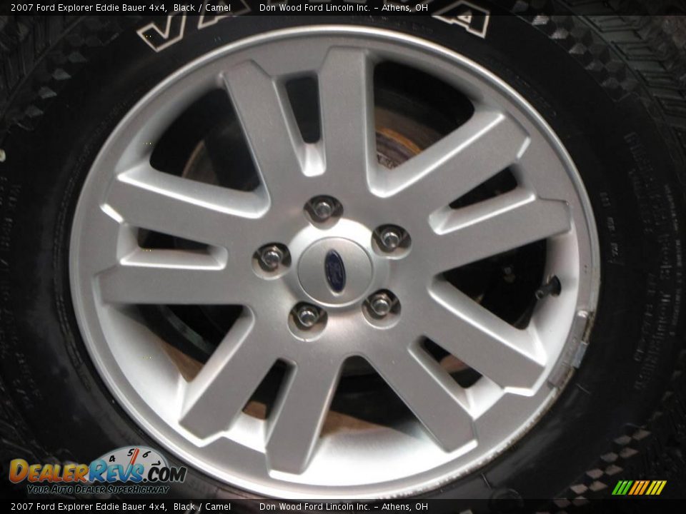2007 Ford Explorer Eddie Bauer 4x4 Black / Camel Photo #26