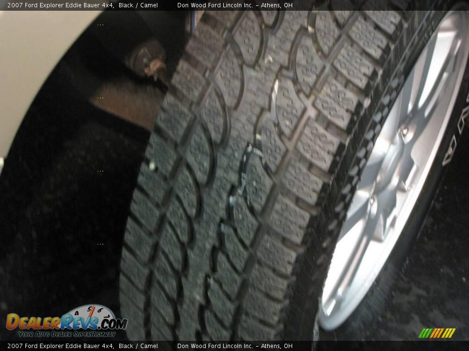 2007 Ford Explorer Eddie Bauer 4x4 Black / Camel Photo #27