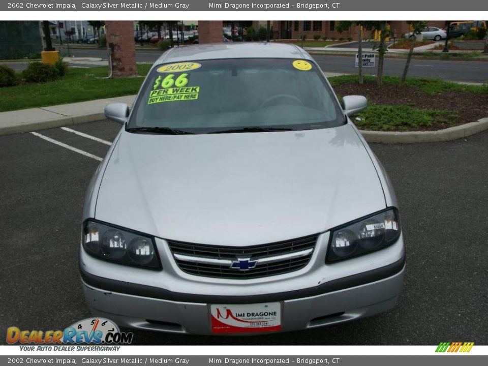 2002 Chevrolet Impala Galaxy Silver Metallic / Medium Gray Photo #2