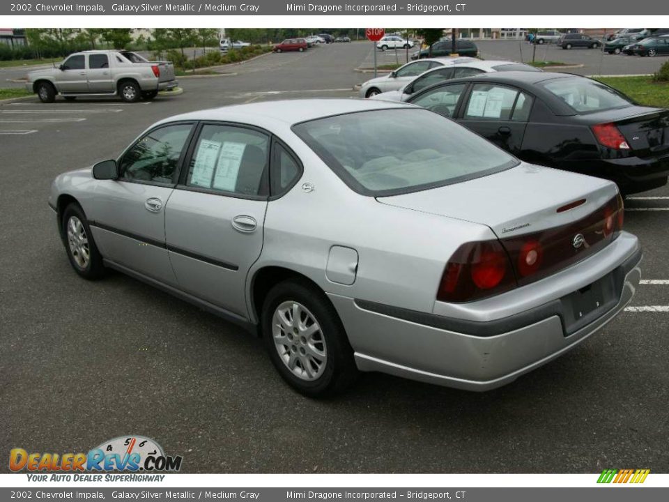 2002 Chevrolet Impala Galaxy Silver Metallic / Medium Gray Photo #6