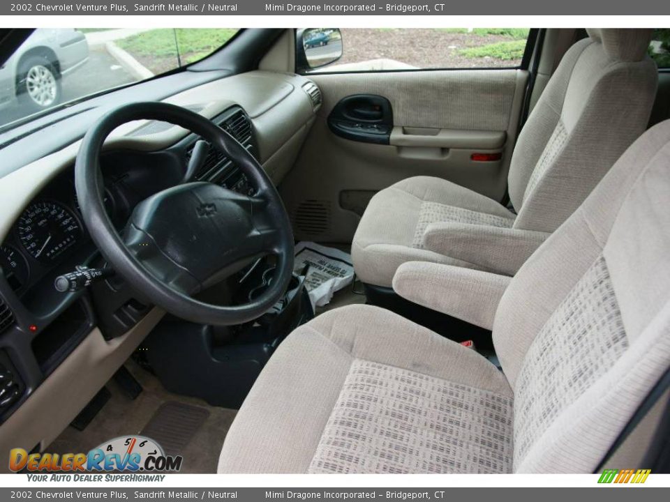 2002 Chevrolet Venture Plus Sandrift Metallic / Neutral Photo #10