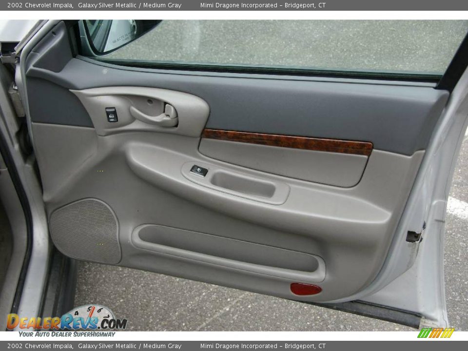 2002 Chevrolet Impala Galaxy Silver Metallic / Medium Gray Photo #16