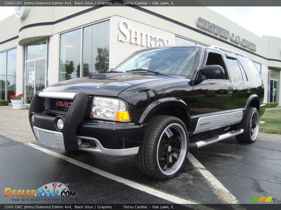 2000 GMC Jimmy Diamond Edition 4x4 Black Onyx / Graphite Photo #1