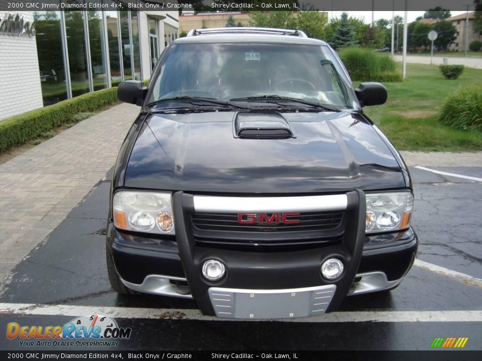 2000 GMC Jimmy Diamond Edition 4x4 Black Onyx / Graphite Photo #2