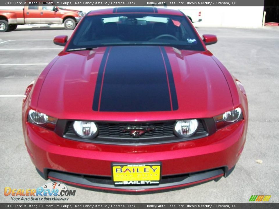 2010 Ford Mustang GT Premium Coupe Red Candy Metallic / Charcoal Black Photo #1