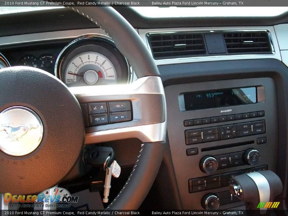 2010 Ford Mustang GT Premium Coupe Red Candy Metallic / Charcoal Black Photo #3