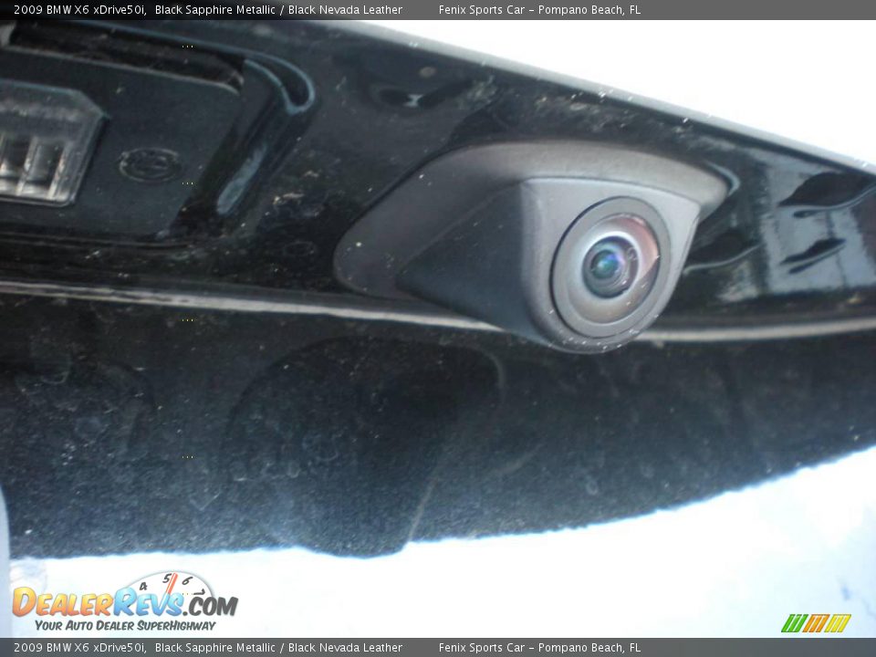 2009 BMW X6 xDrive50i Black Sapphire Metallic / Black Nevada Leather Photo #15