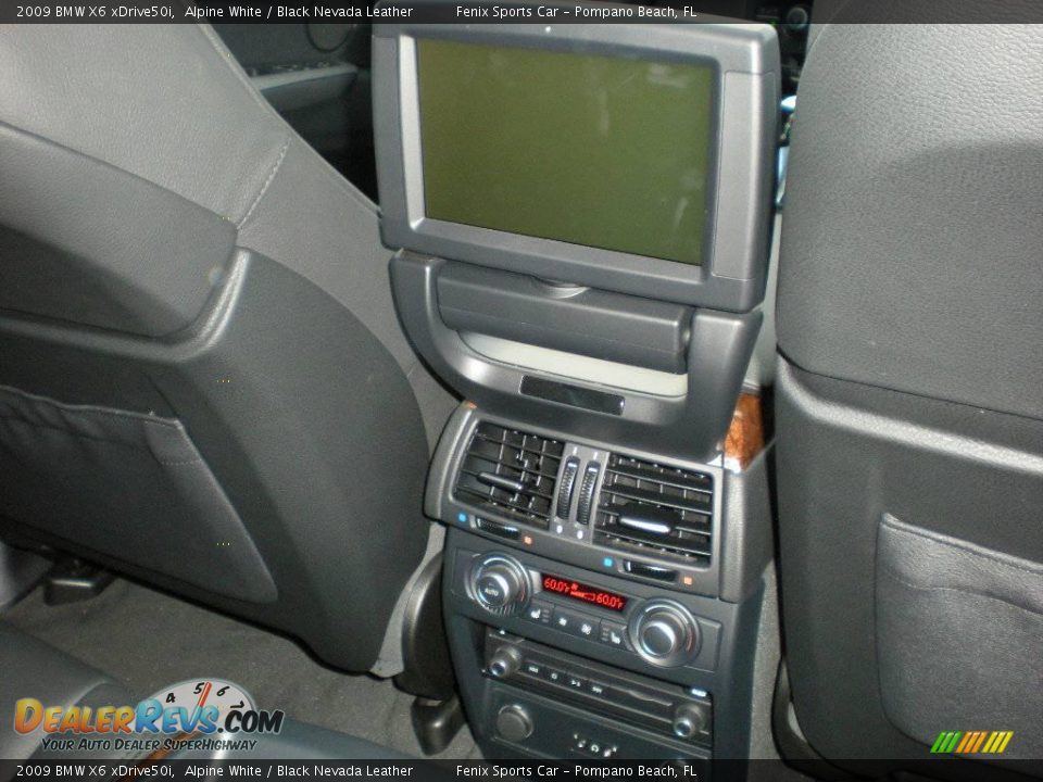2009 BMW X6 xDrive50i Alpine White / Black Nevada Leather Photo #7