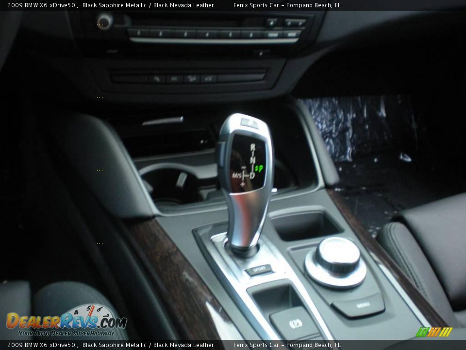 2009 BMW X6 xDrive50i Black Sapphire Metallic / Black Nevada Leather Photo #24