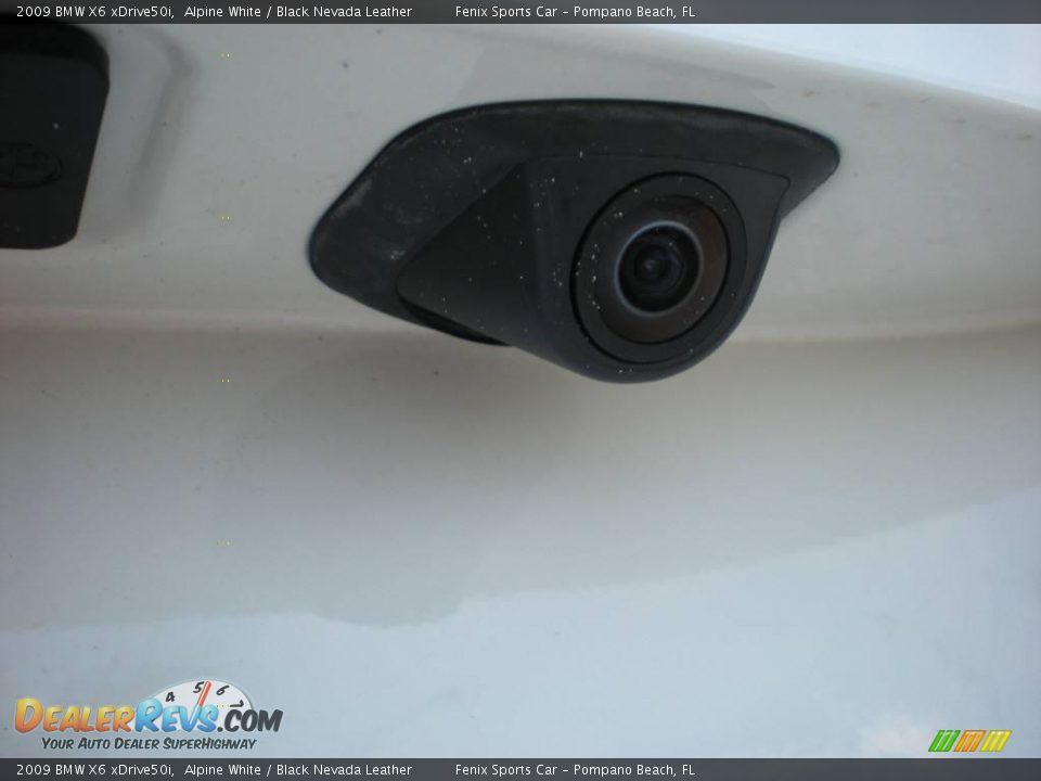 2009 BMW X6 xDrive50i Alpine White / Black Nevada Leather Photo #16