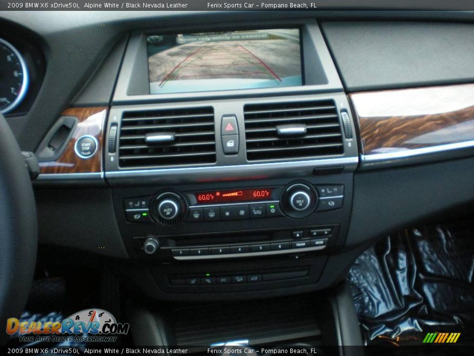 2009 BMW X6 xDrive50i Alpine White / Black Nevada Leather Photo #22