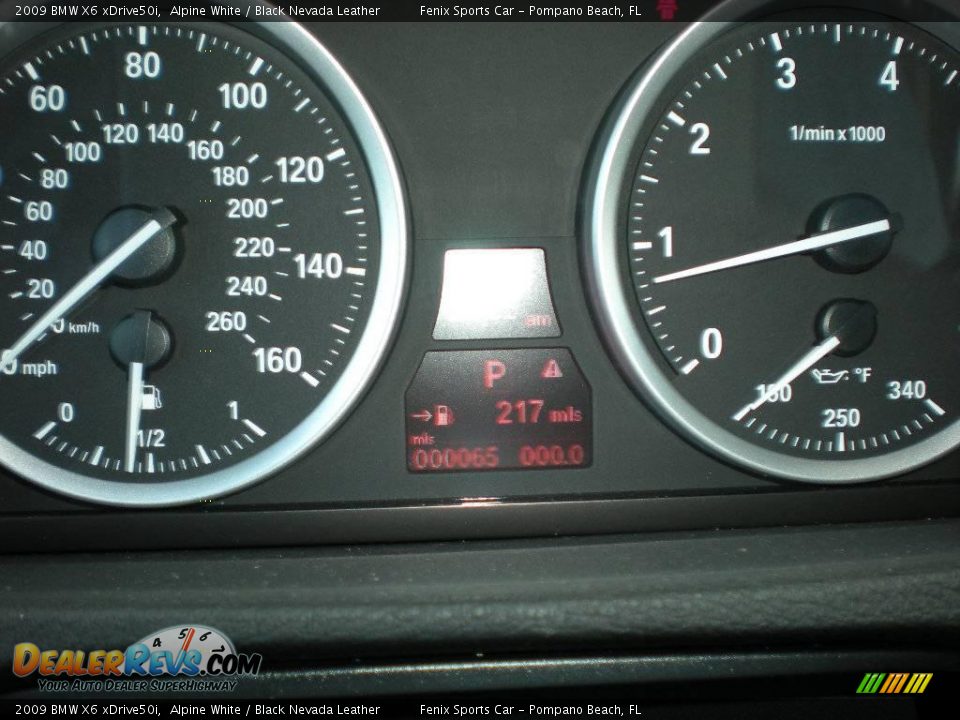 2009 BMW X6 xDrive50i Alpine White / Black Nevada Leather Photo #24